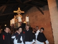 Holy thursday procession in Bonifacio