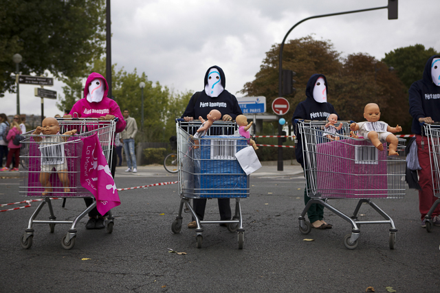 October 5 , 2014 - Paris , France : The french movement 