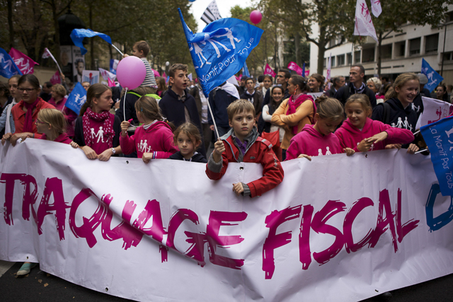 October 5 , 2014 - Paris , France : The french movement 