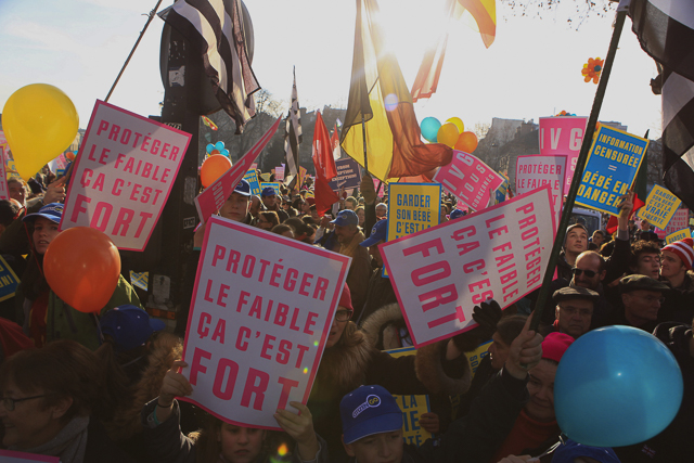 French pro-life demonstration