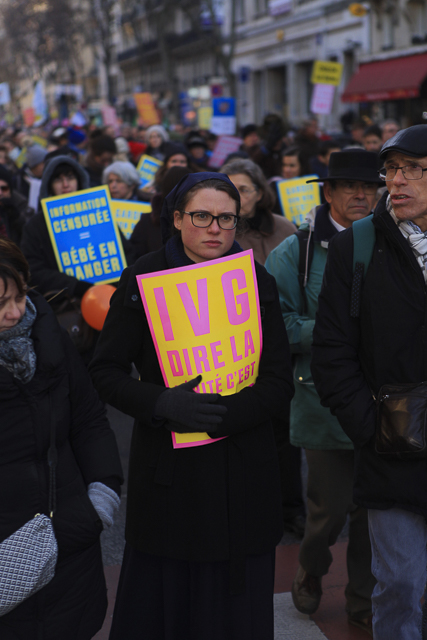 French pro-life demonstration